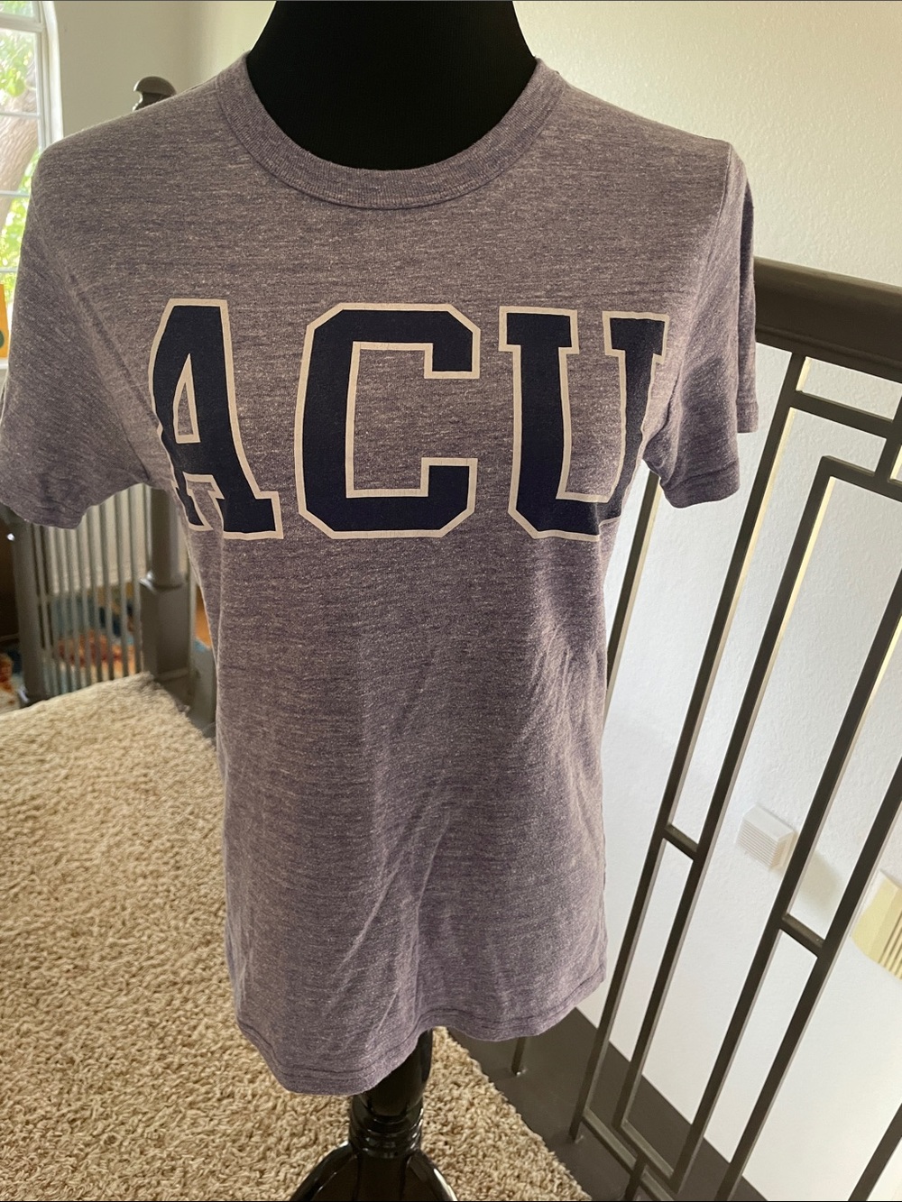 ACU Heather Purple Short Sleeve Tee